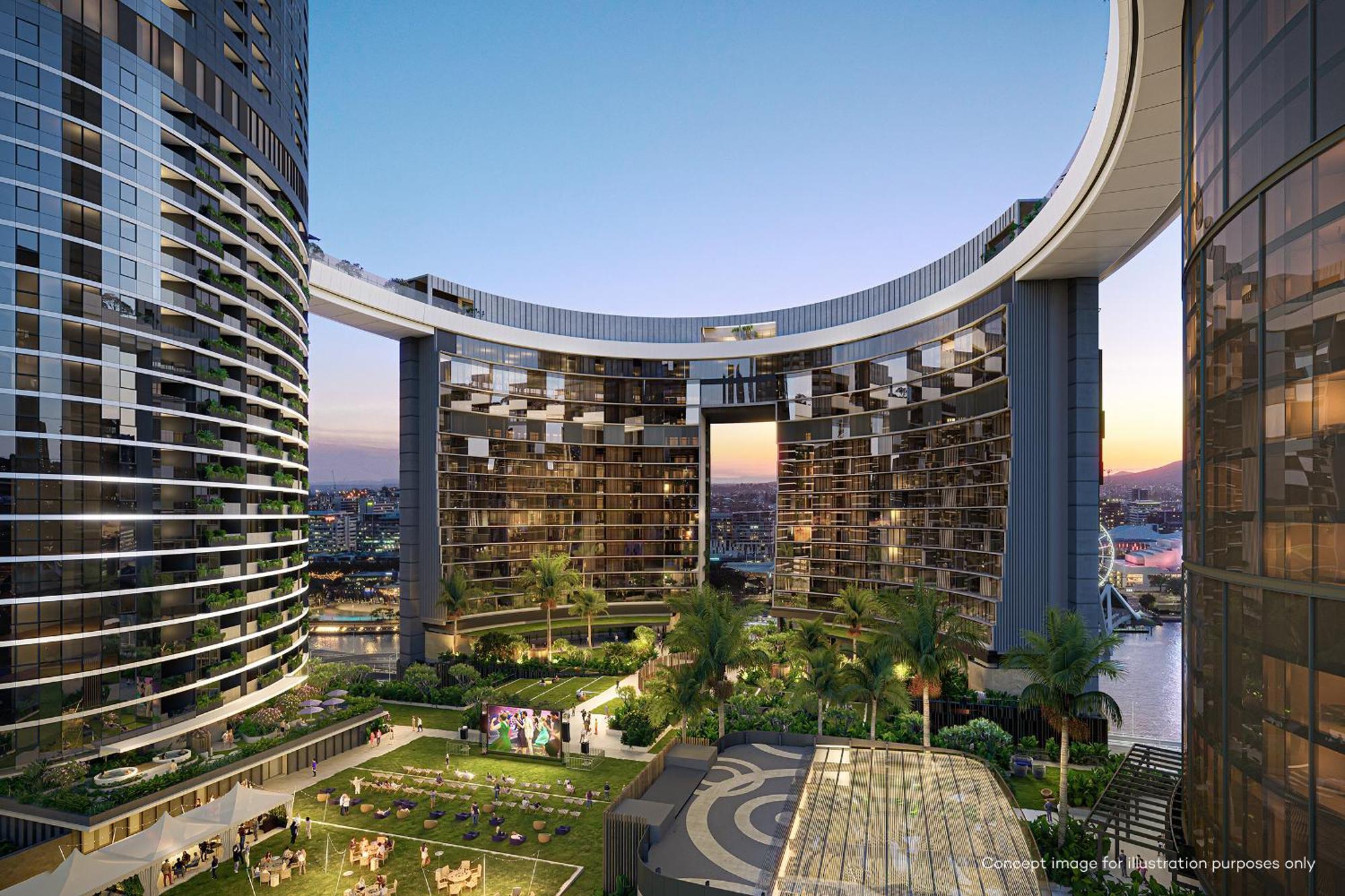 The Star Grand Brisbane酒店 外观 照片